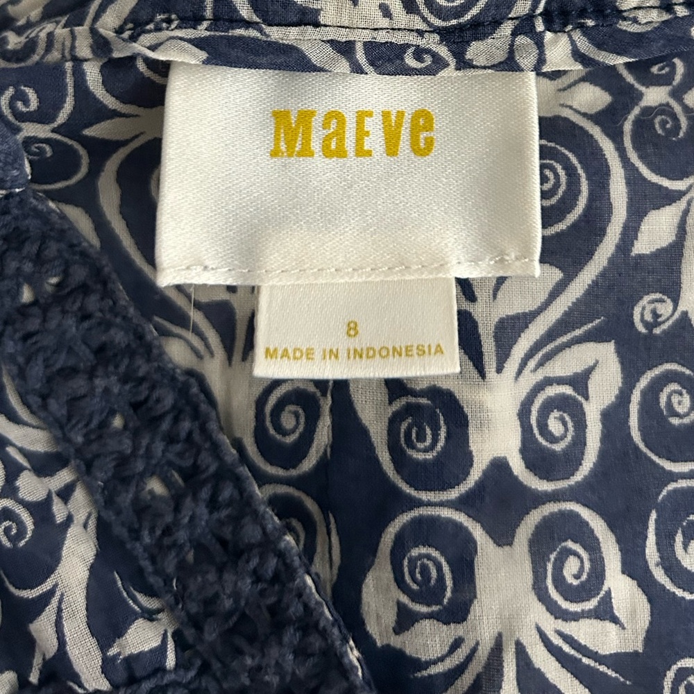 Maeve printed blouse,  size 8 - Picture 2 of 12